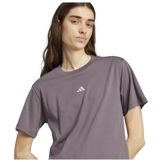Adidas Γυναικεία κοντομάνικη μπλούζα Small Logo Single Jersey Tee Adidas Γυναικεία κοντομάνικη μπλούζα Small Logo Single Jersey Tee